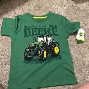 Boys 6 nwt John Deere shirt